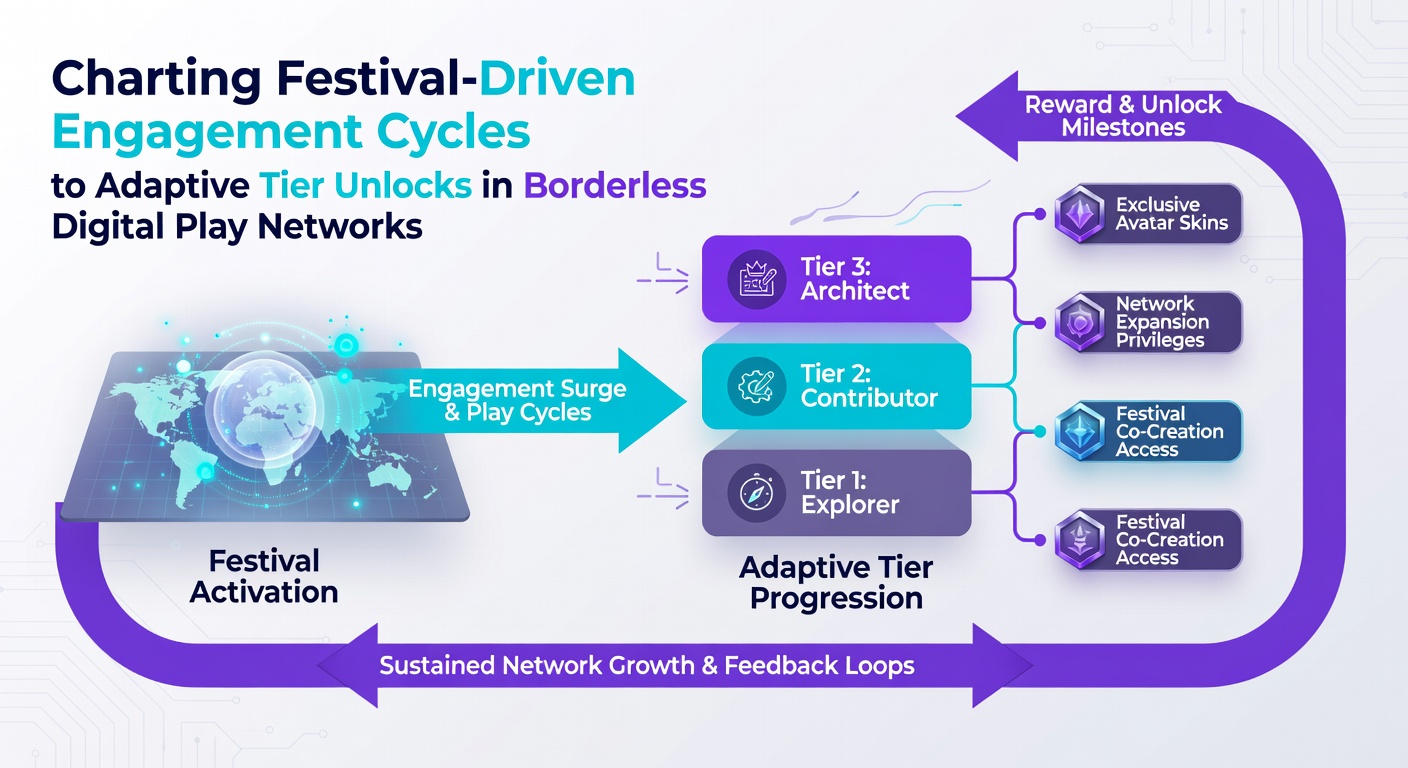 Darstellung adaptiver Stufenentsperrungen in weltweiten digitalen Spielnetzwerken mit Fokus auf Festival-Events