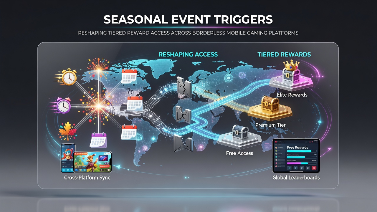 Gestaffelte Belohnungen und saisonale Trigger in weltweiten mobilen Games