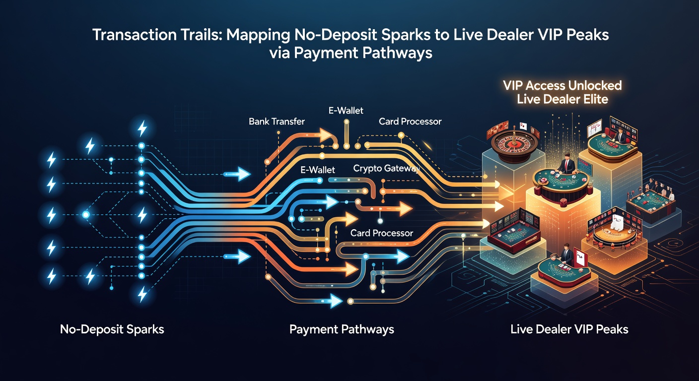 Detaillierte Infografik zu Zahlungsströmen von No-Deposit-Boni bis VIP-Vorteilen in Live-Casinos